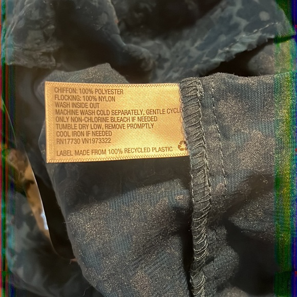 NEW Wild Fable bell long sleeve tie front top - Picture 10 of 11